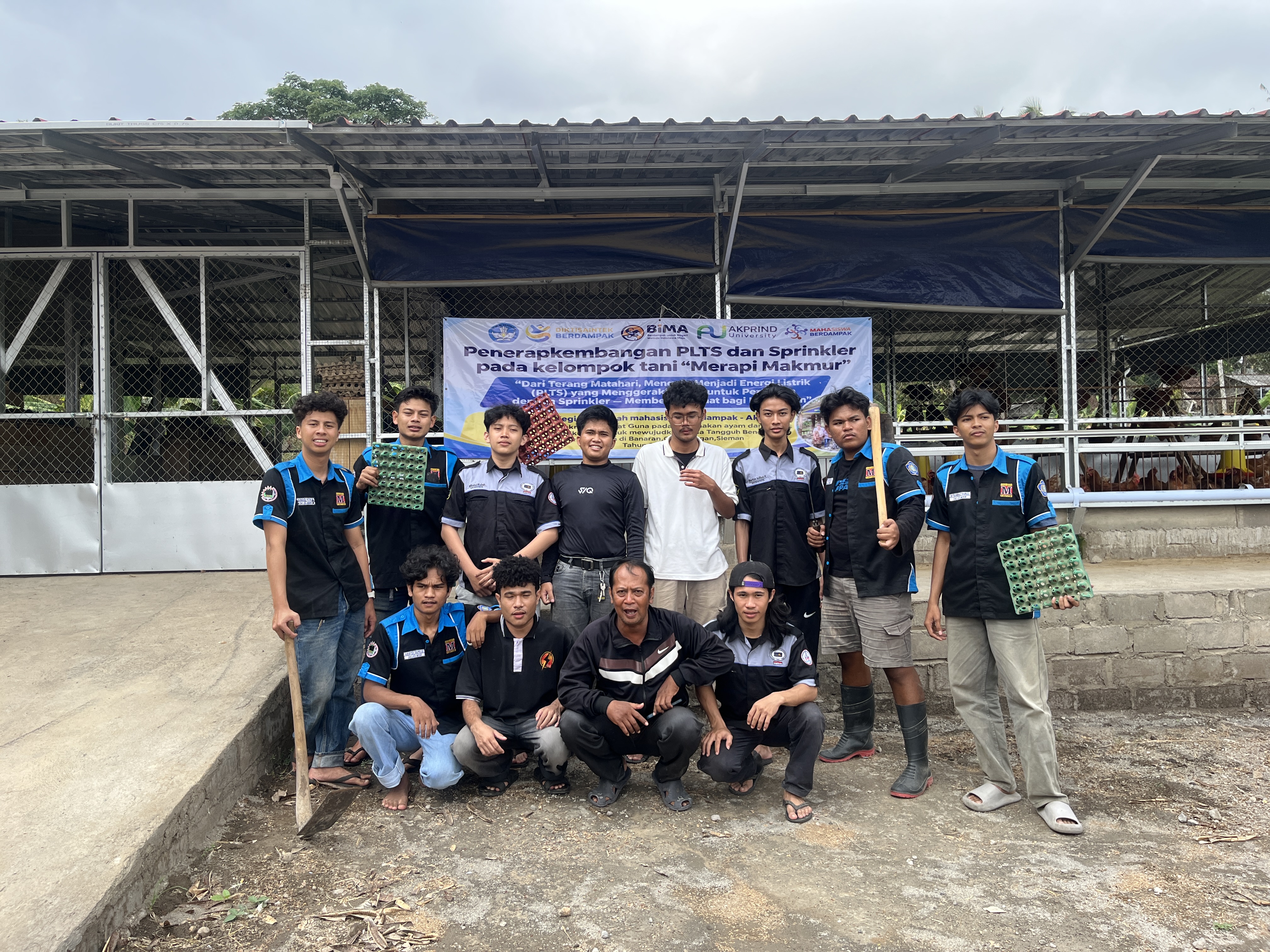 Maksimalkan matahari dengan PLTS - enerbi untuk penyiramab dengan sprinkle